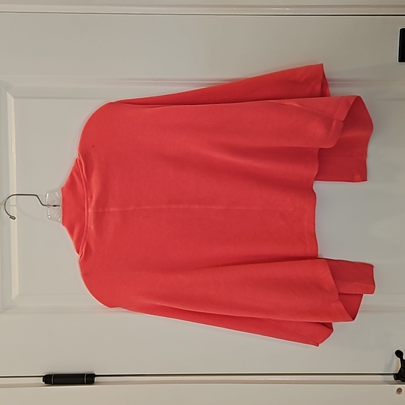 Tommy Bahama, pickford cropped dress cardi,size- XL, color- soft flamingo - Picture 3 of 10